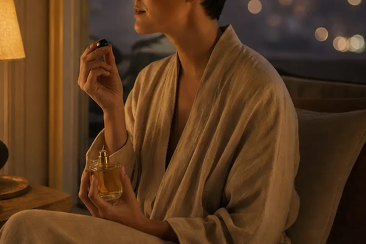 Redaktioneller Beauty-Moment zur Ausgangslage bei Frischer Duft für einen eleganten Stil