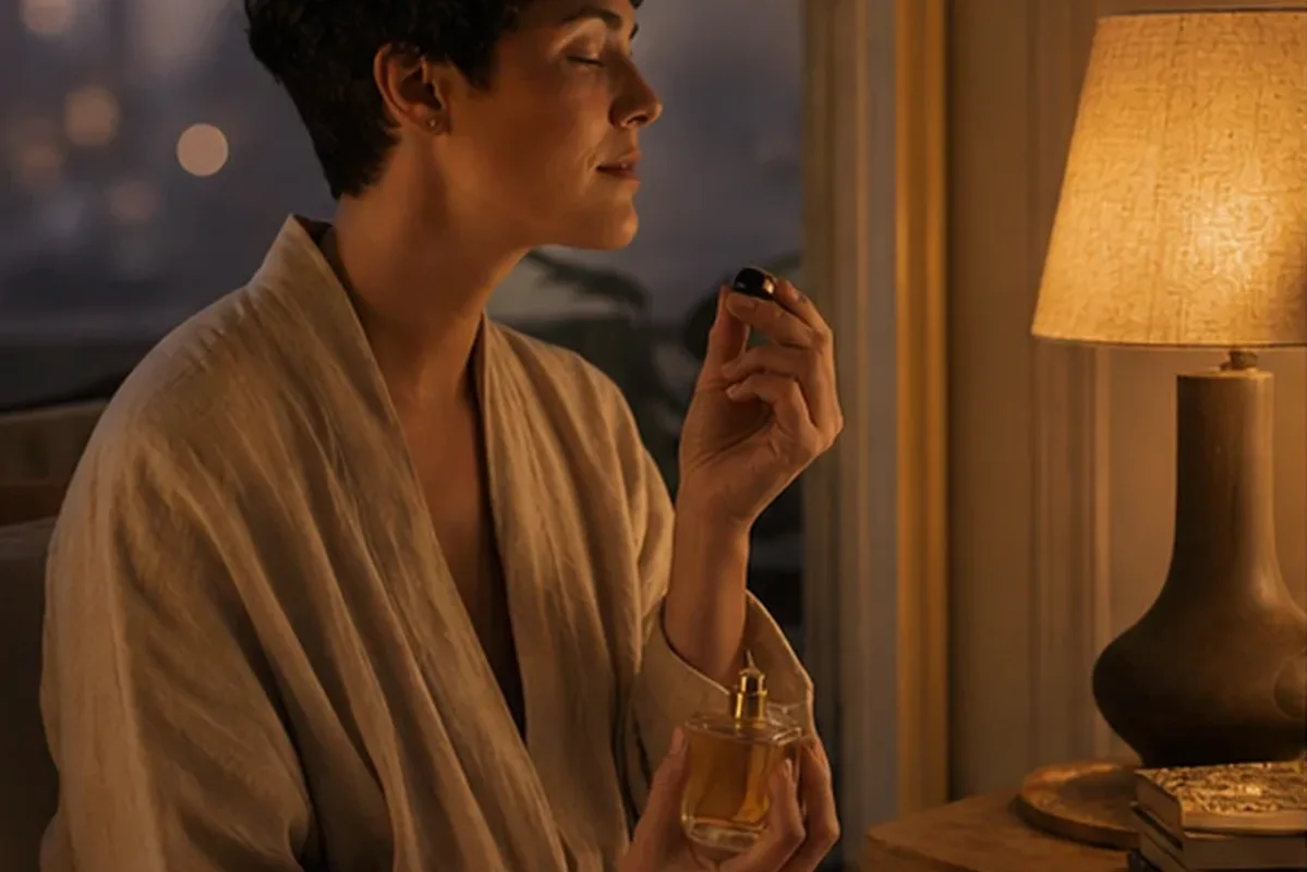 Authentische Beauty-Routine passend zum Thema Vanilleduft bei kaltem Wetter