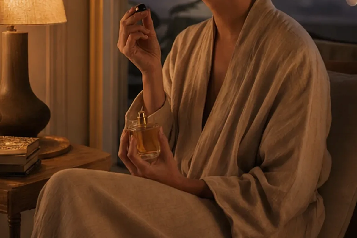 Authentische Beauty-Routine passend zum Thema Moschusduft bei kleinem Budget