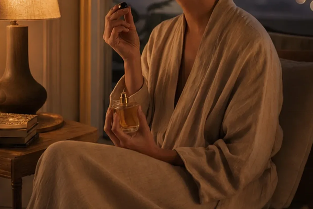 Redaktioneller Beauty-Moment zur Ausgangslage bei Blumiger Duft bei kleinem Budget