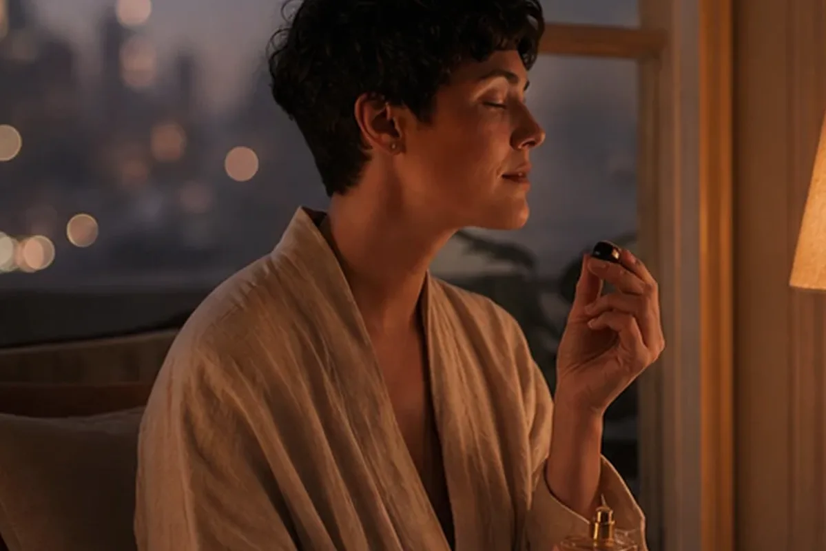 Authentische Beauty-Routine passend zum Thema Zitrischer Duft für Duftanfänger