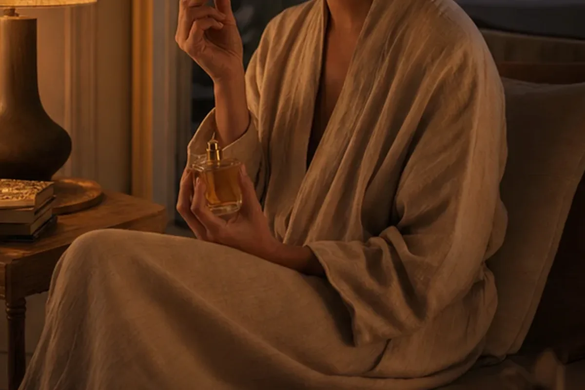 Authentische Beauty-Routine passend zum Thema Moschusduft für einen eleganten Stil