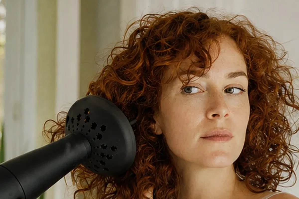 Authentische Beauty-Routine passend zum Thema Lockengel für trockenes Haar