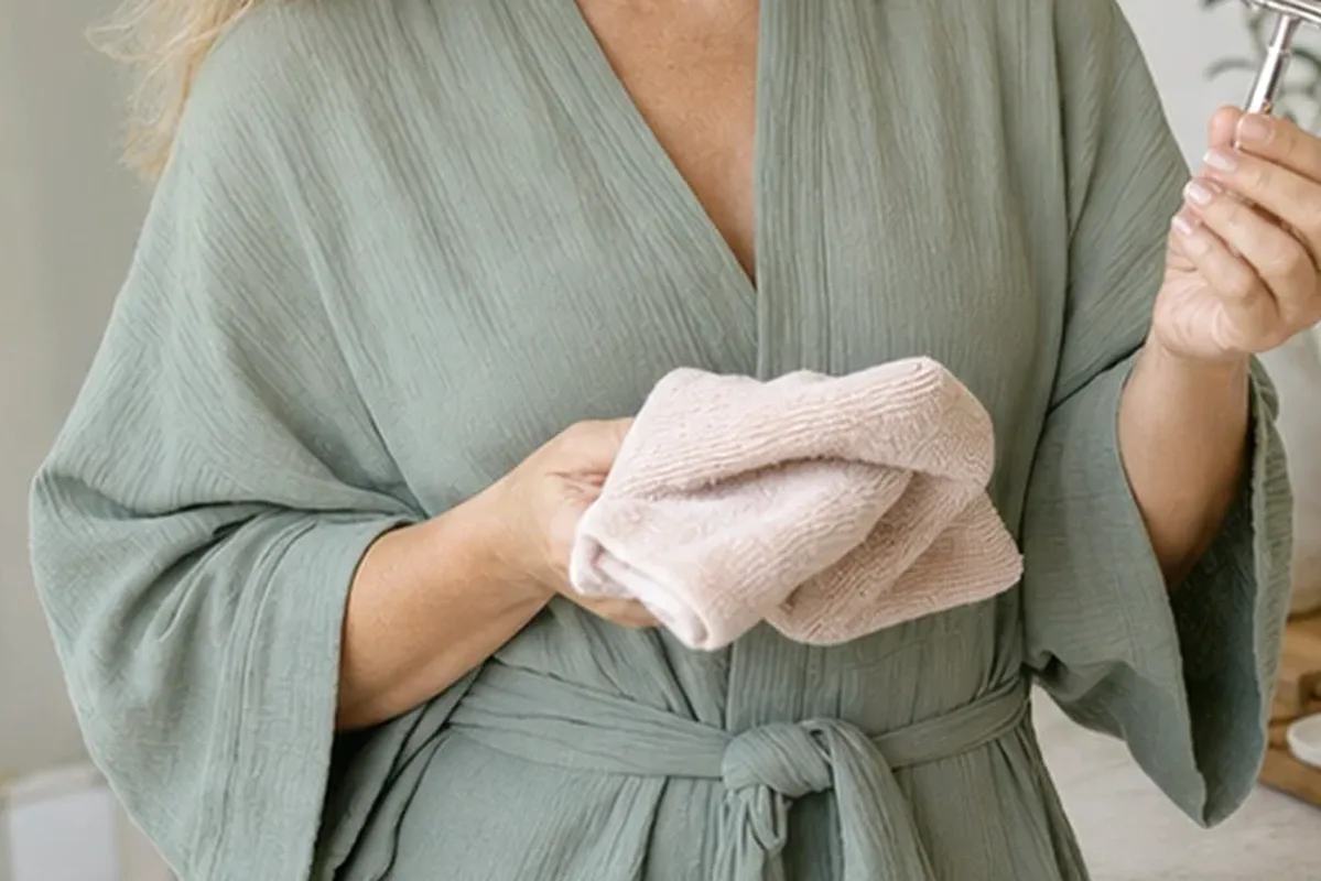 Redaktionelle Detailaufnahme zur Orientierung bei After-Shave-Pflege für feine Haare