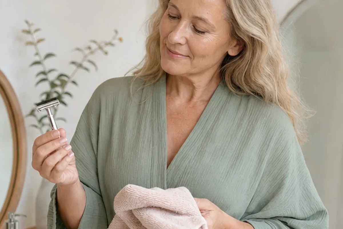 Redaktioneller Beauty-Moment zur Ausgangslage bei Body-Trimmer für langanhaltende Glätte