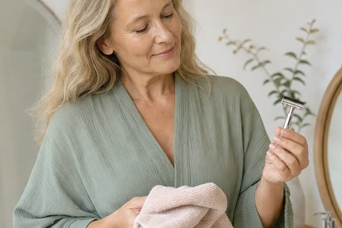Hochwertige Beauty-Inszenierung zu Auswahlkriterien für Body-Trimmer bei eingewachsenen Haaren