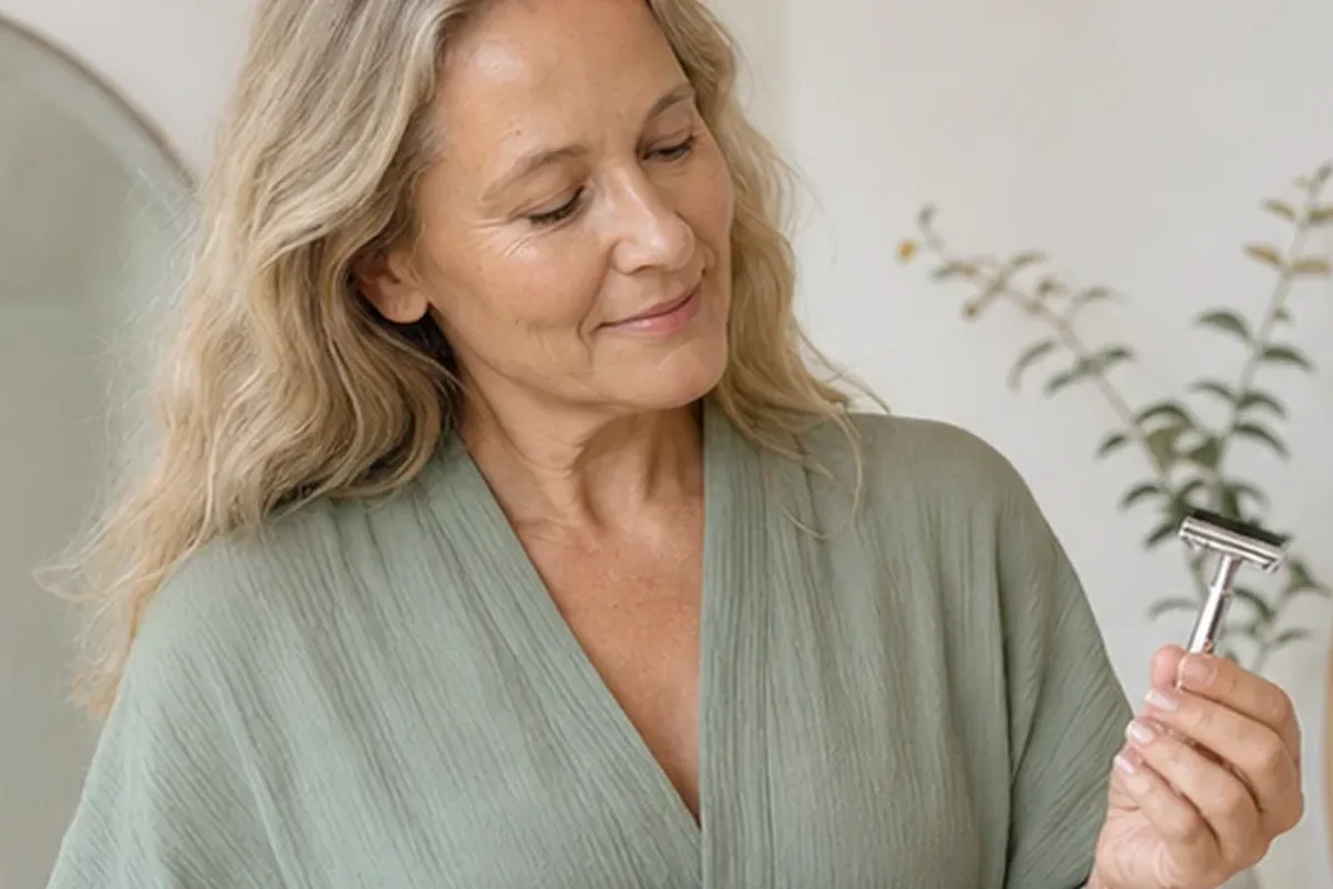 Authentische Beauty-Routine passend zum Thema Epilierer für die Bikinizone