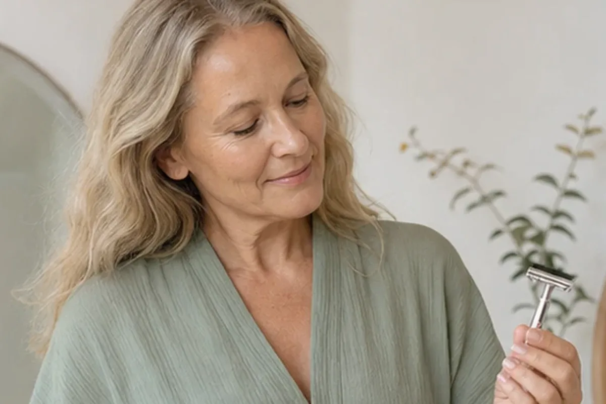 Redaktioneller Beauty-Moment zur Ausgangslage bei Waxing-Set bei eingewachsenen Haaren