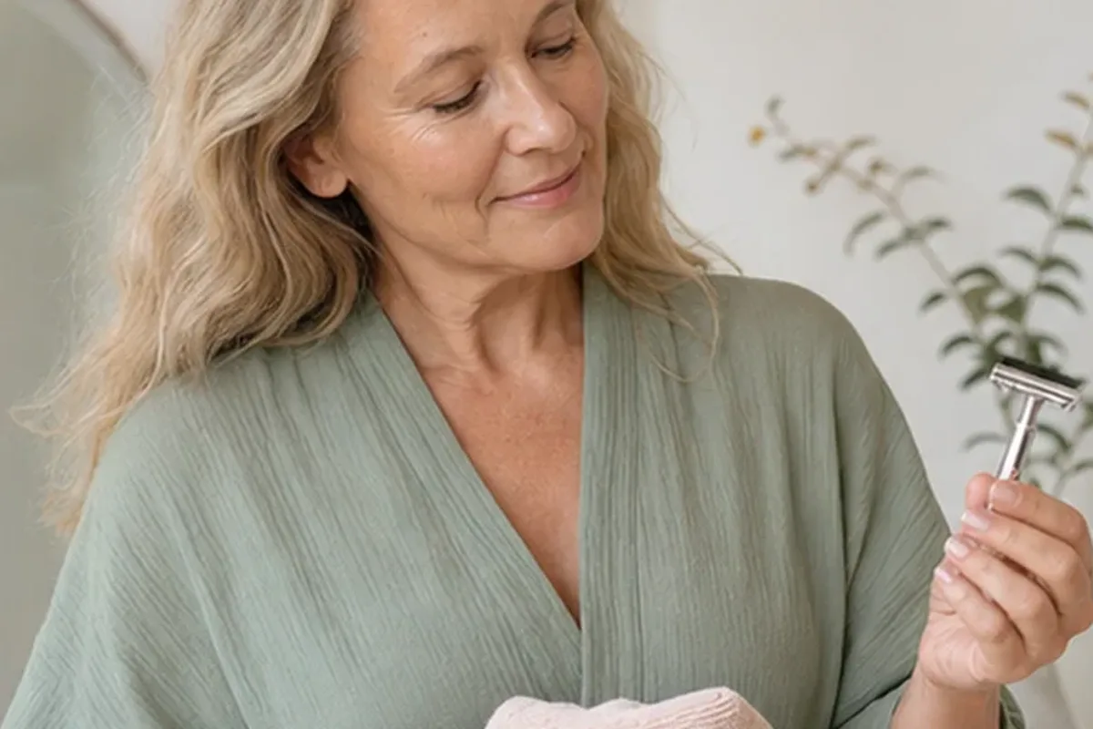Redaktioneller Beauty-Moment zur Ausgangslage bei Sugaring-Paste für langanhaltende Glätte