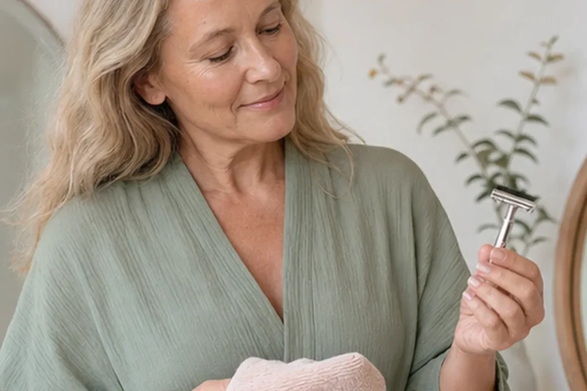 Authentische Beauty-Routine passend zum Thema Epilierer für dunkle Haare