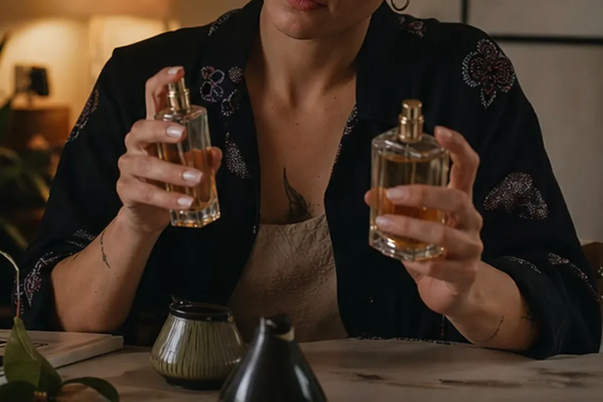 Authentische Beauty-Routine passend zum Thema Frischer Duft für einen minimalistischen Stil