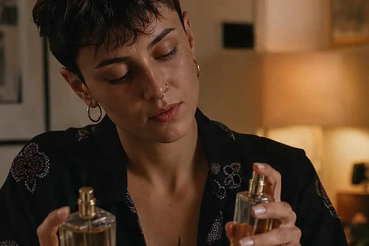 Authentischer Wohlfühlmoment passend zum Beauty-Thema Eau de Toilette für Duftanfänger