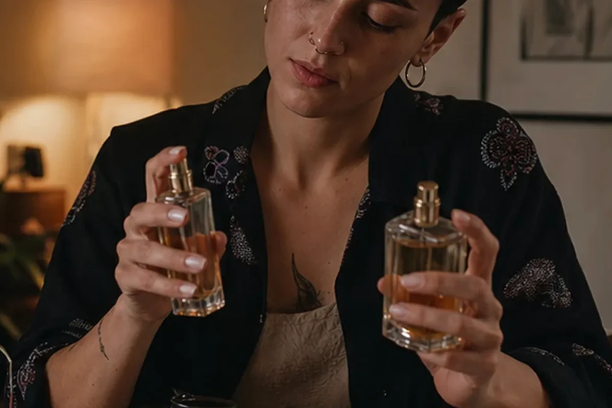 Authentische Beauty-Routine passend zum Thema Eau de Parfum bei kleinem Budget