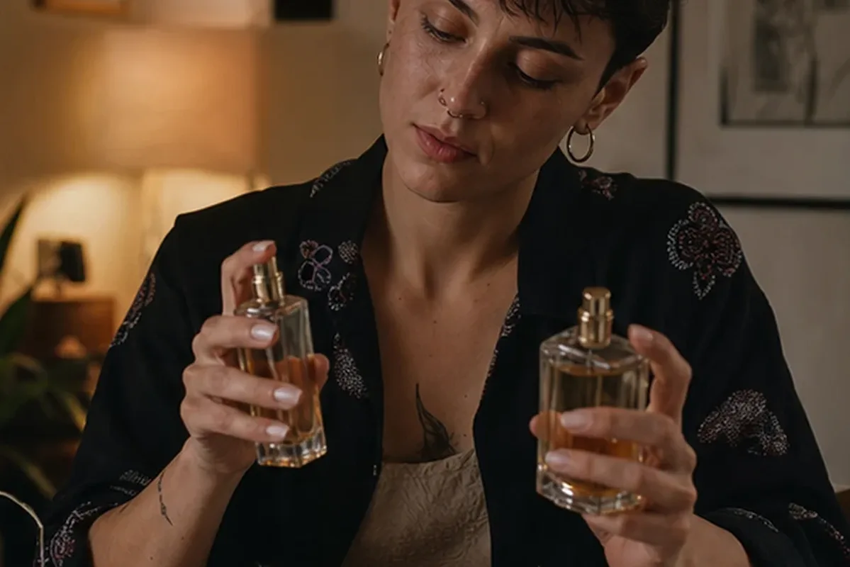 Authentische Beauty-Routine passend zum Thema Orientalischer Duft für einen eleganten Stil