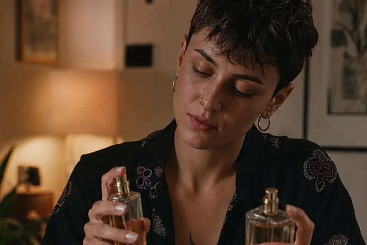 Emotionaler und authentischer Anwendungsmoment rund um Parfum: sanft starten und richtig anwenden