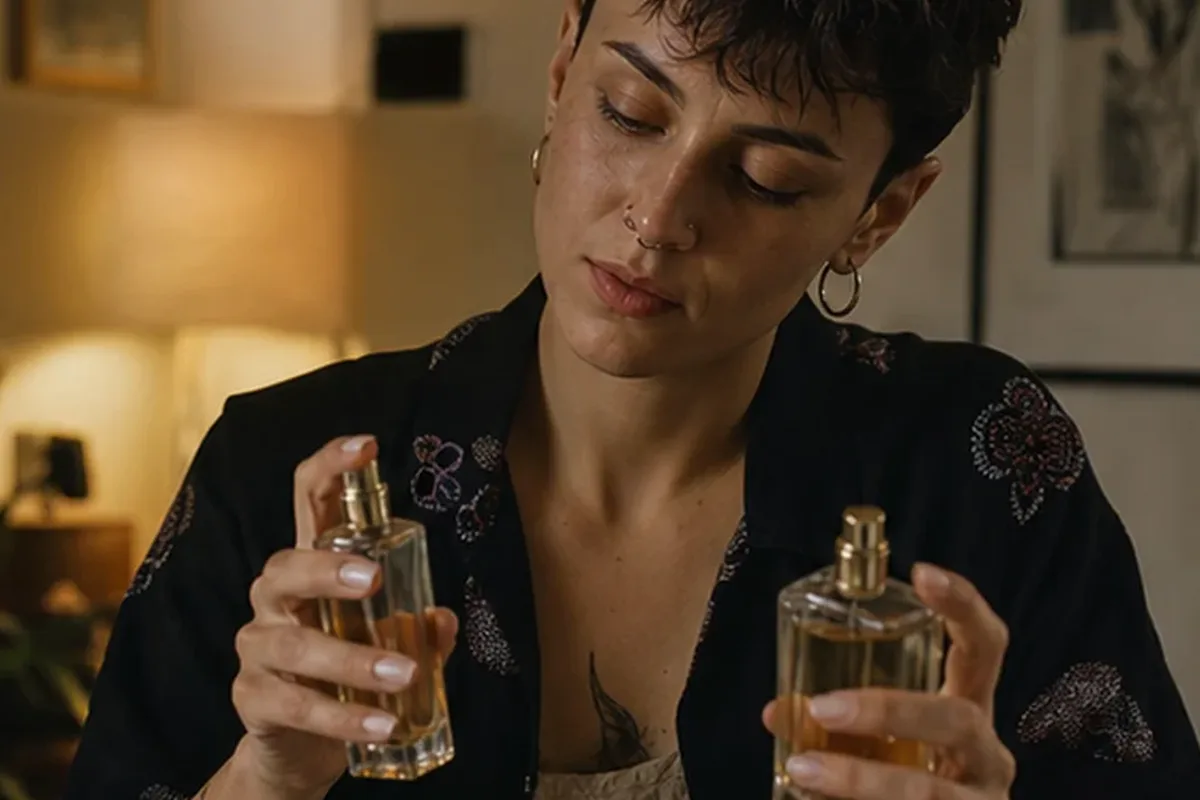 Redaktioneller Beauty-Moment zur Ausgangslage bei Eau de Parfum für Duftanfänger