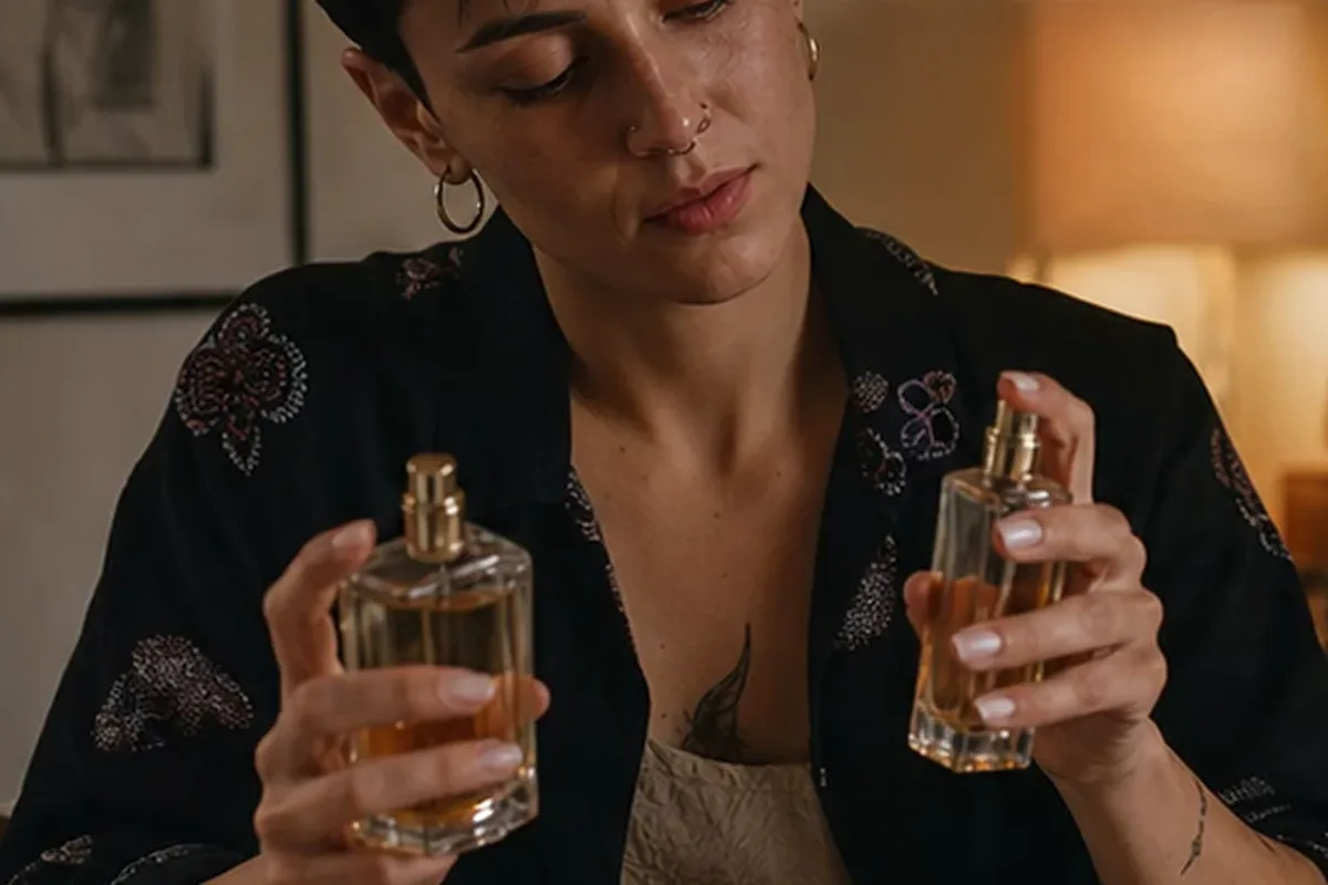 Redaktioneller Beauty-Moment zur Ausgangslage bei Blumiger Duft für einen eleganten Stil