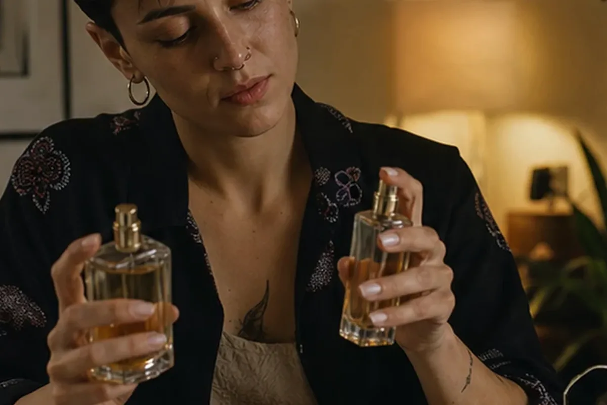 Emotionaler und authentischer Anwendungsmoment rund um Orientalischer Duft bei kleinem Budget