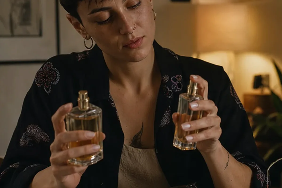 Authentische Beauty-Routine passend zum Thema Eau de Toilette bei kleinem Budget