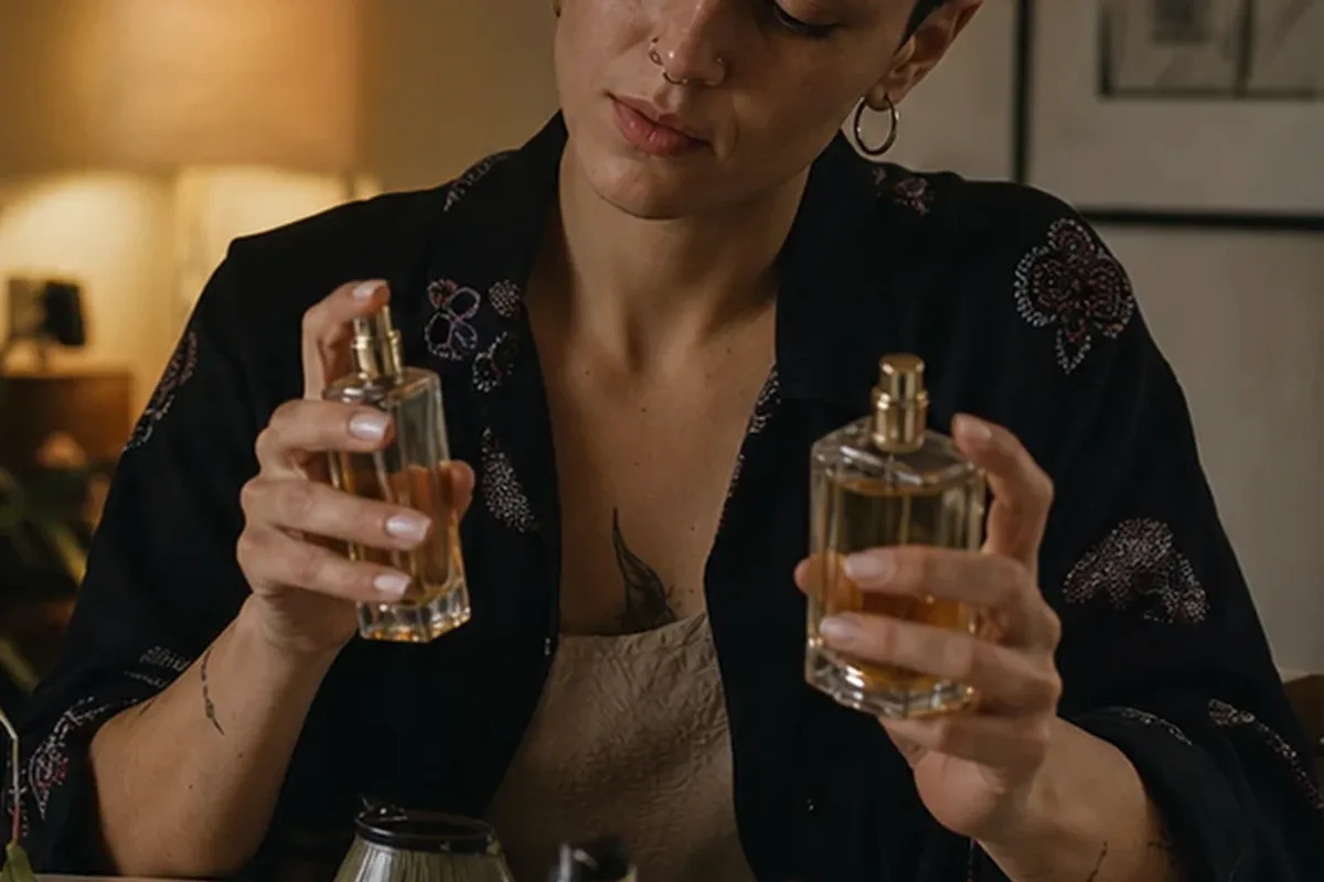Authentische Beauty-Routine passend zum Thema Moschusduft für sensible Nasen