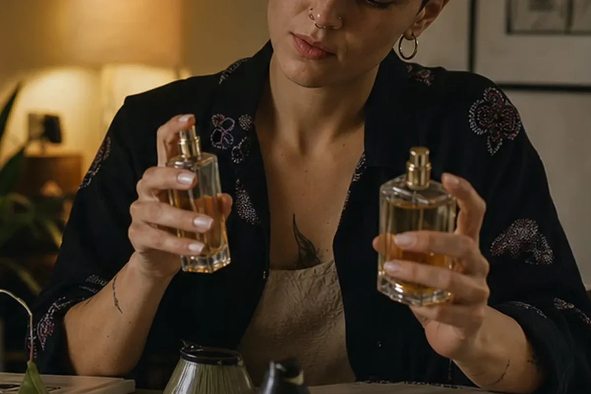 Authentische Beauty-Routine passend zum Thema Zitrischer Duft für einen eleganten Stil