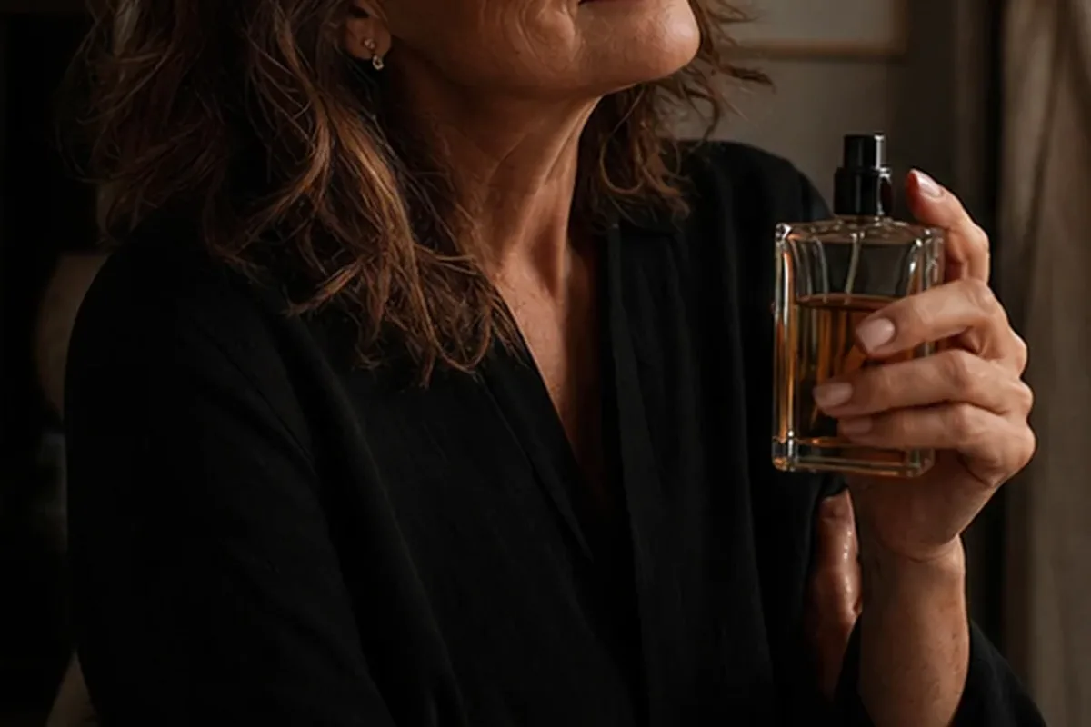 Emotionaler und authentischer Anwendungsmoment rund um Eau de Toilette mit langer Haltbarkeit