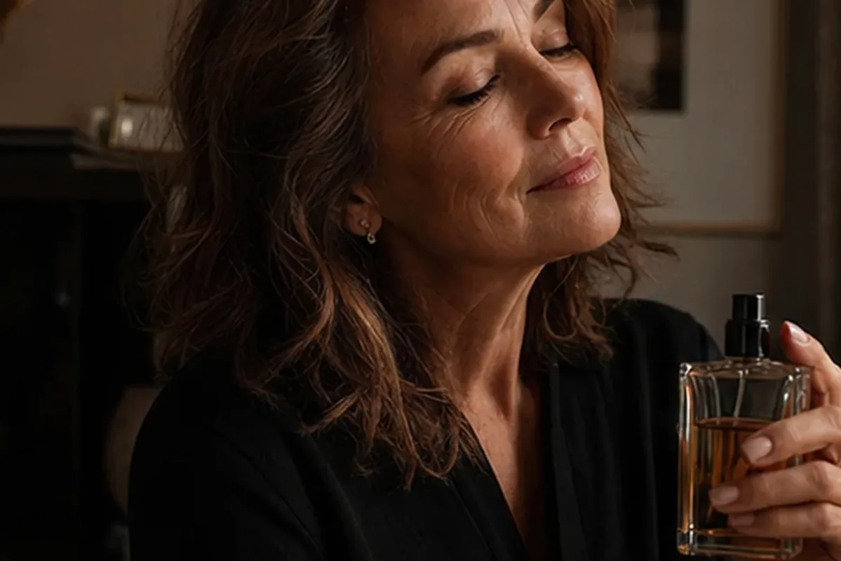 Emotionaler und authentischer Anwendungsmoment rund um Eau de Parfum mit langer Haltbarkeit