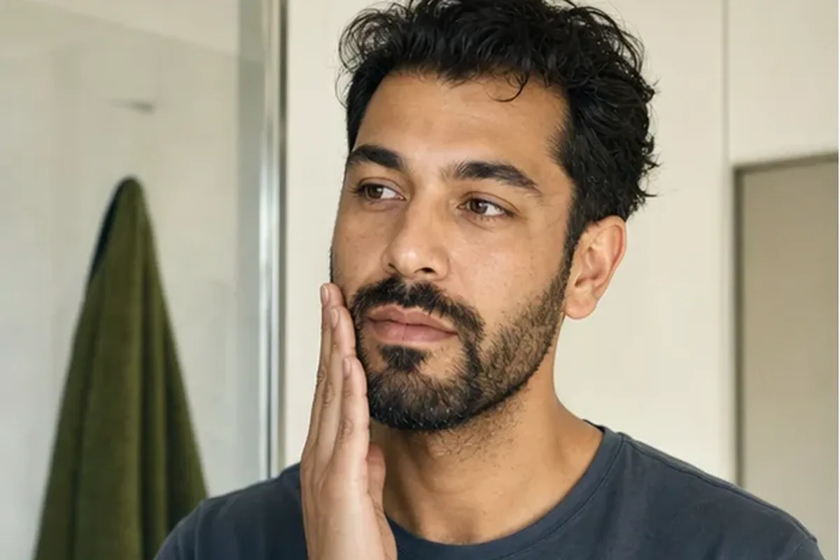 Authentische Beauty-Routine passend zum Thema Rasierschaum für fettige Haut