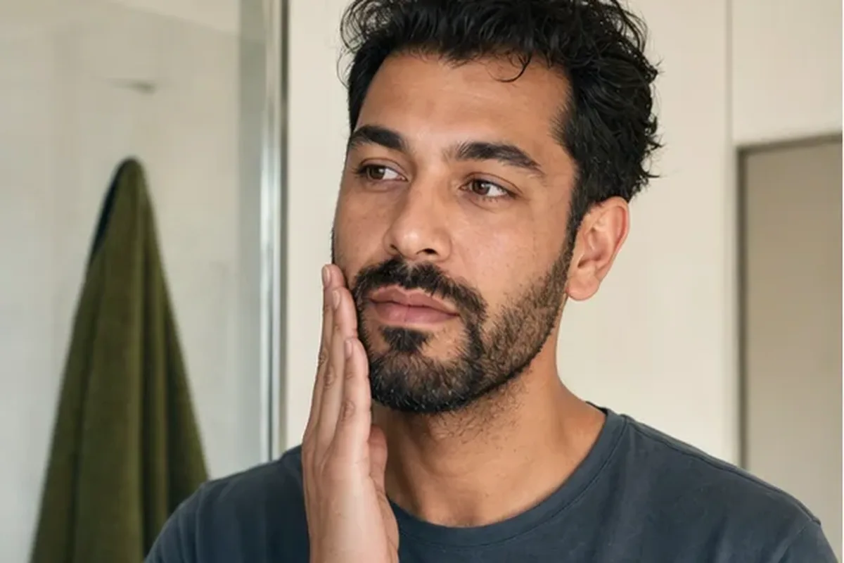 Redaktioneller Beauty-Moment zur Ausgangslage bei Rasierschaum bei Rasurbrand