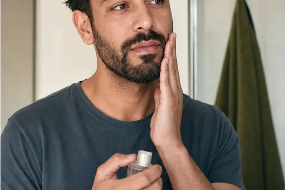 Hochwertige Beauty-Inszenierung zu Auswahlkriterien für Männer-Deodorant für fettige Haut