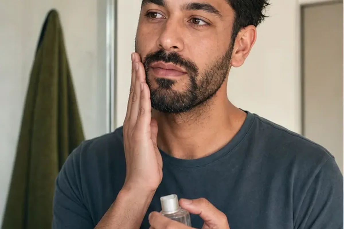 Redaktioneller Beauty-Moment zur Ausgangslage bei Rasierschaum für fettige Haut