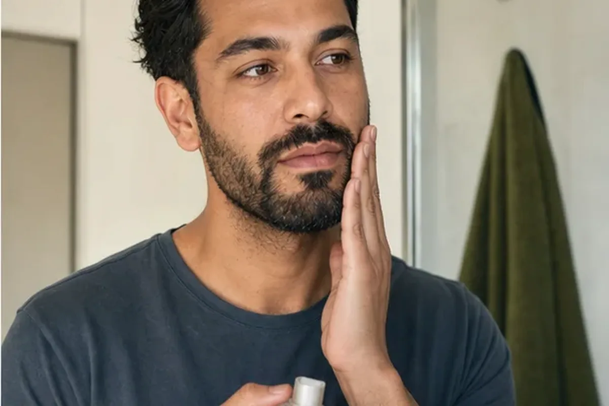 Authentische Beauty-Routine passend zum Thema Rasierschaum bei wenig Zeit