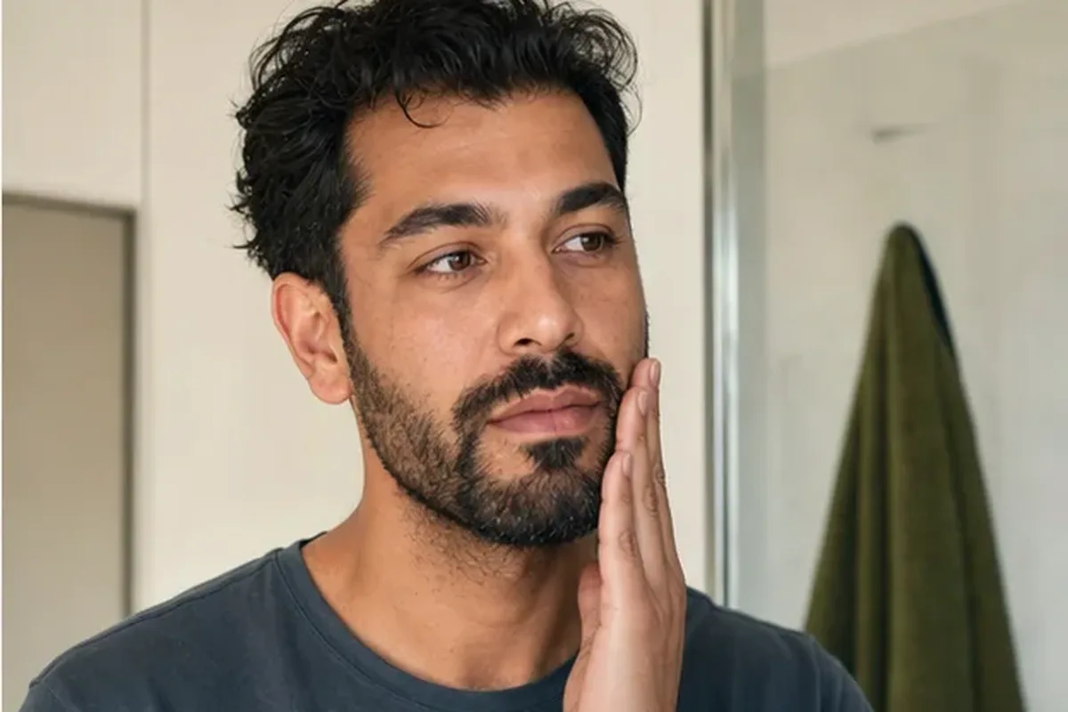 Authentische Beauty-Routine passend zum Thema Bartöl für Pflege-Einsteiger