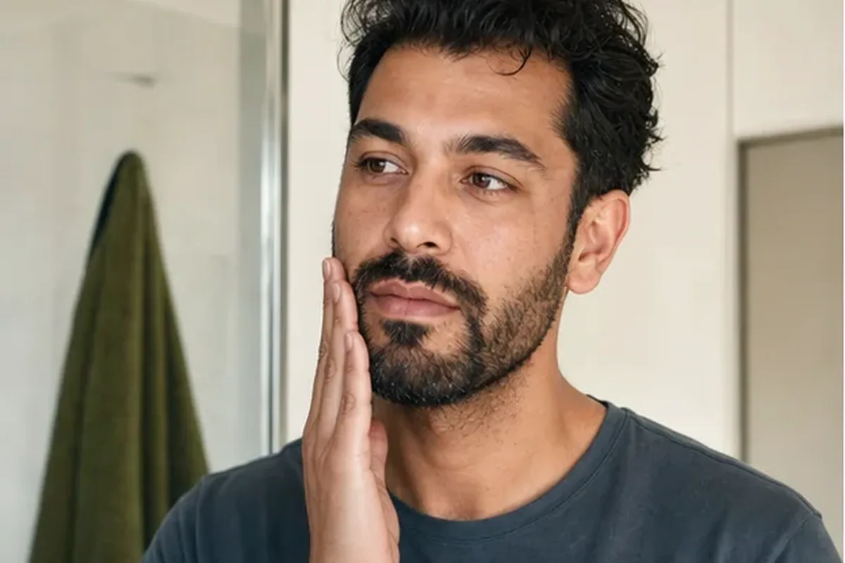 Authentische Beauty-Routine passend zum Thema Einsteiger-Pflegeroutine für fettige Haut