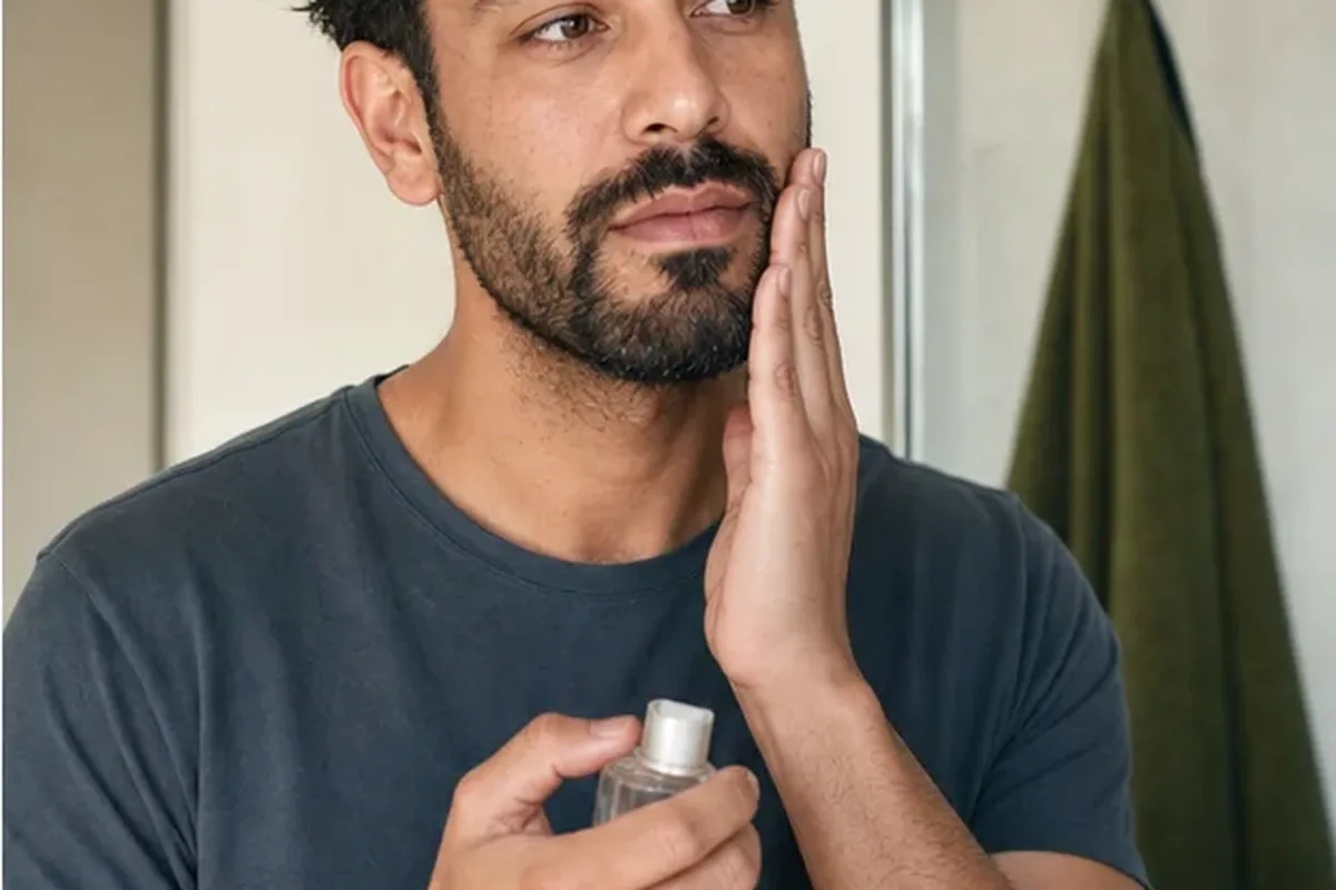 Authentische Beauty-Routine passend zum Thema Männerpflege