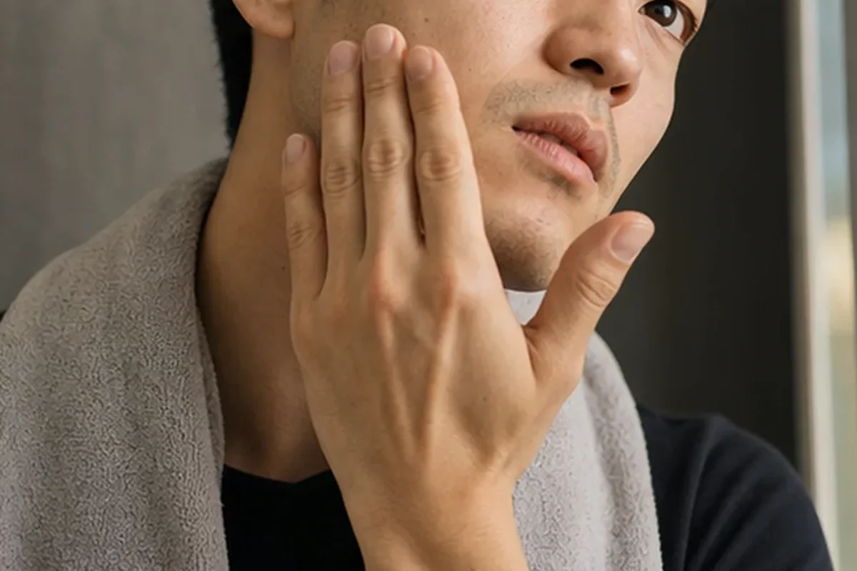 Hochwertige Beauty-Inszenierung zu Auswahlkriterien für After Shave für Pflege-Einsteiger