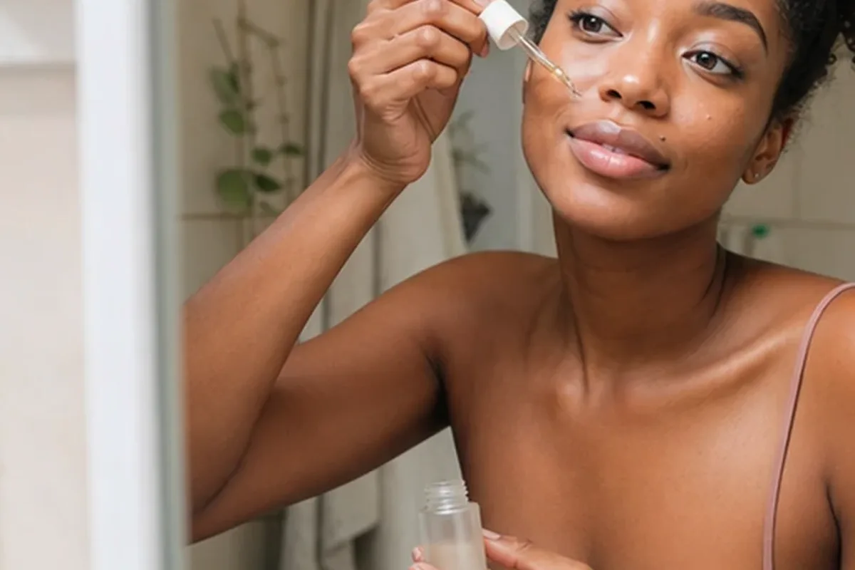 Hochwertige Beauty-Inszenierung zu Auswahlkriterien für Hautbarriere-Pflege für unreine Haut