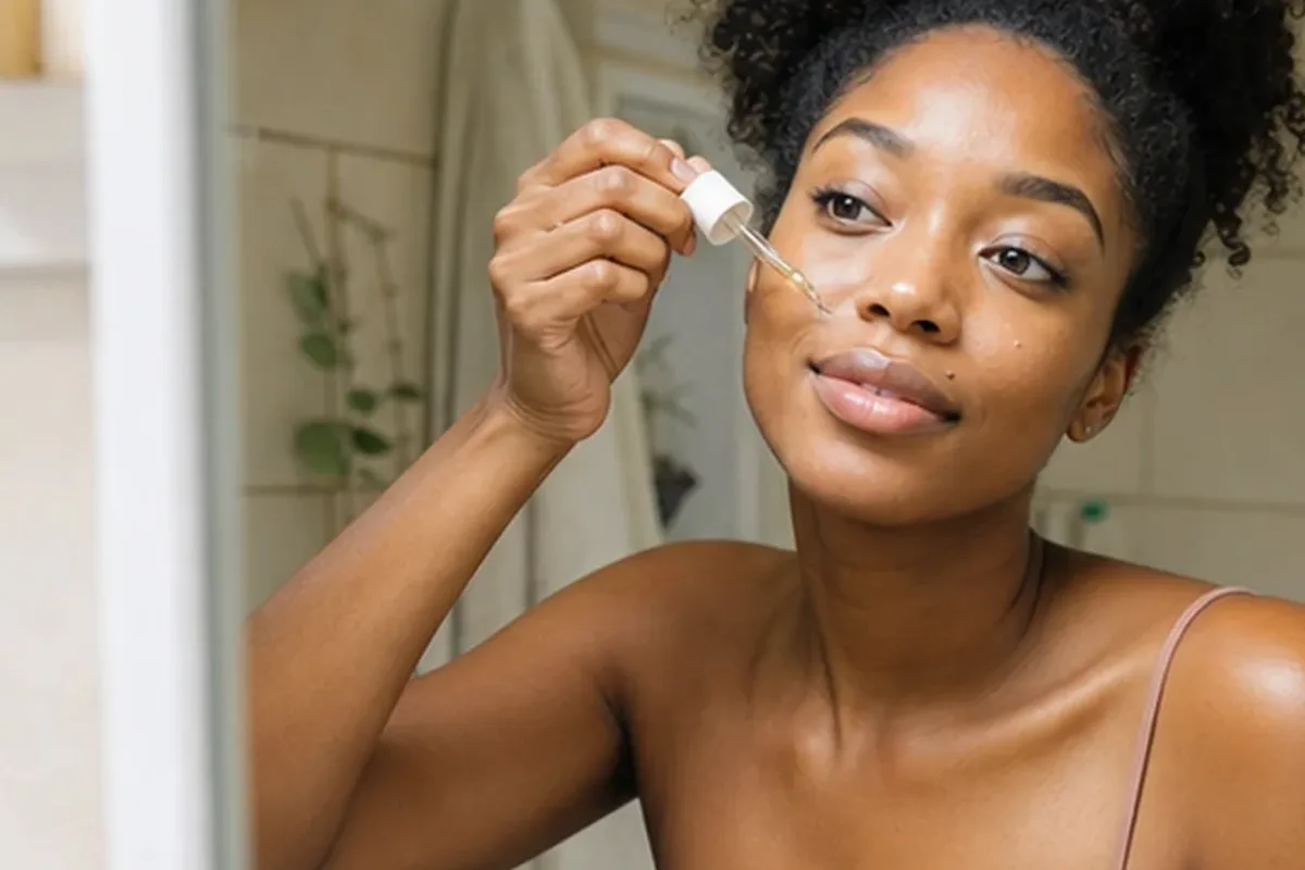 Redaktioneller Beauty-Moment zur Ausgangslage bei Gesichtscreme bei Rötungen
