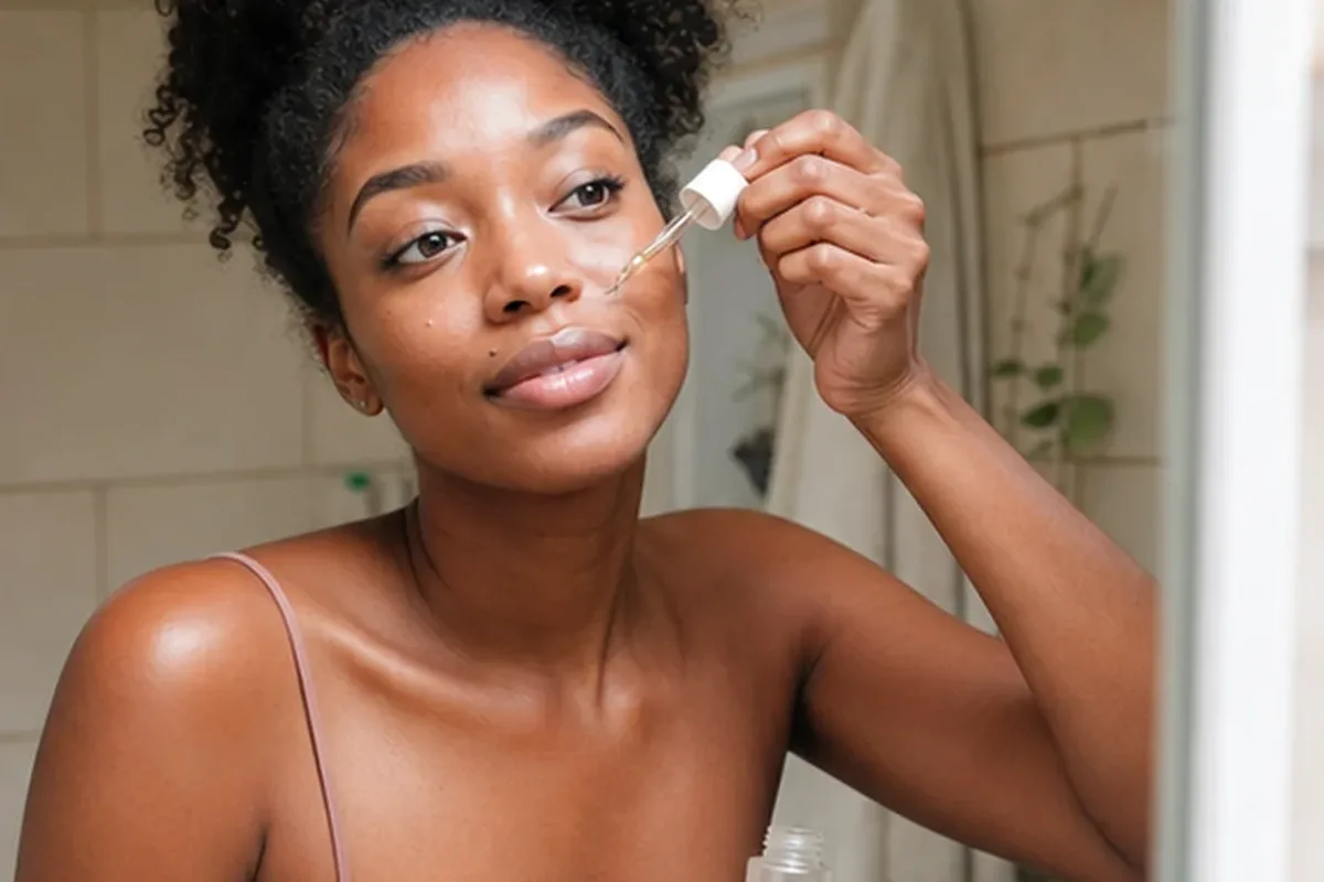 Redaktioneller Beauty-Moment zur Ausgangslage bei Gesichtsmaske für empfindliche Haut