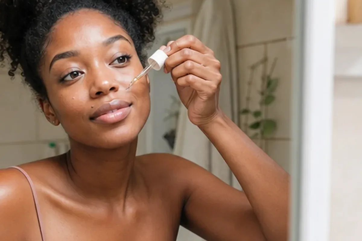 Authentische Beauty-Routine passend zum Thema Gesichtsreinigung für unreine Haut