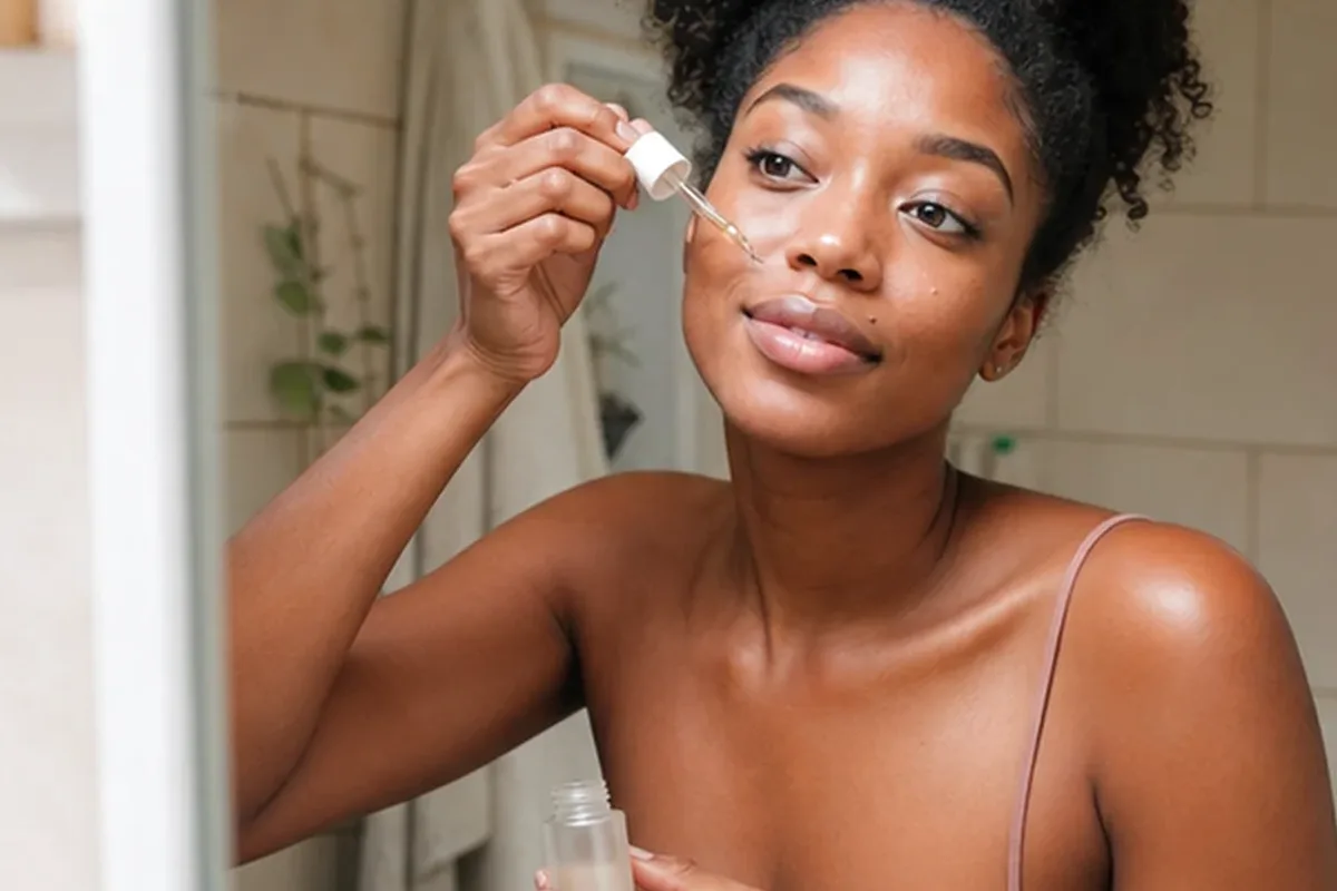 Redaktioneller Beauty-Moment zur Ausgangslage bei Anti-Aging-Routine für empfindliche Haut