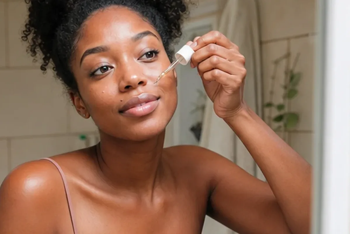 Redaktioneller Beauty-Moment zur Ausgangslage bei Hautbarriere-Pflege für Mischhaut