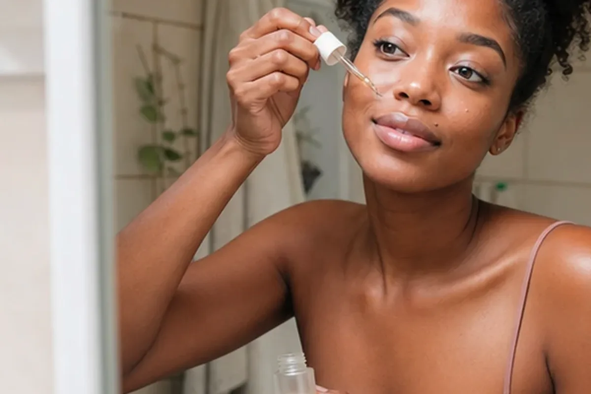 Hochwertige Beauty-Inszenierung zu Auswahlkriterien für Augenpflege für Mischhaut