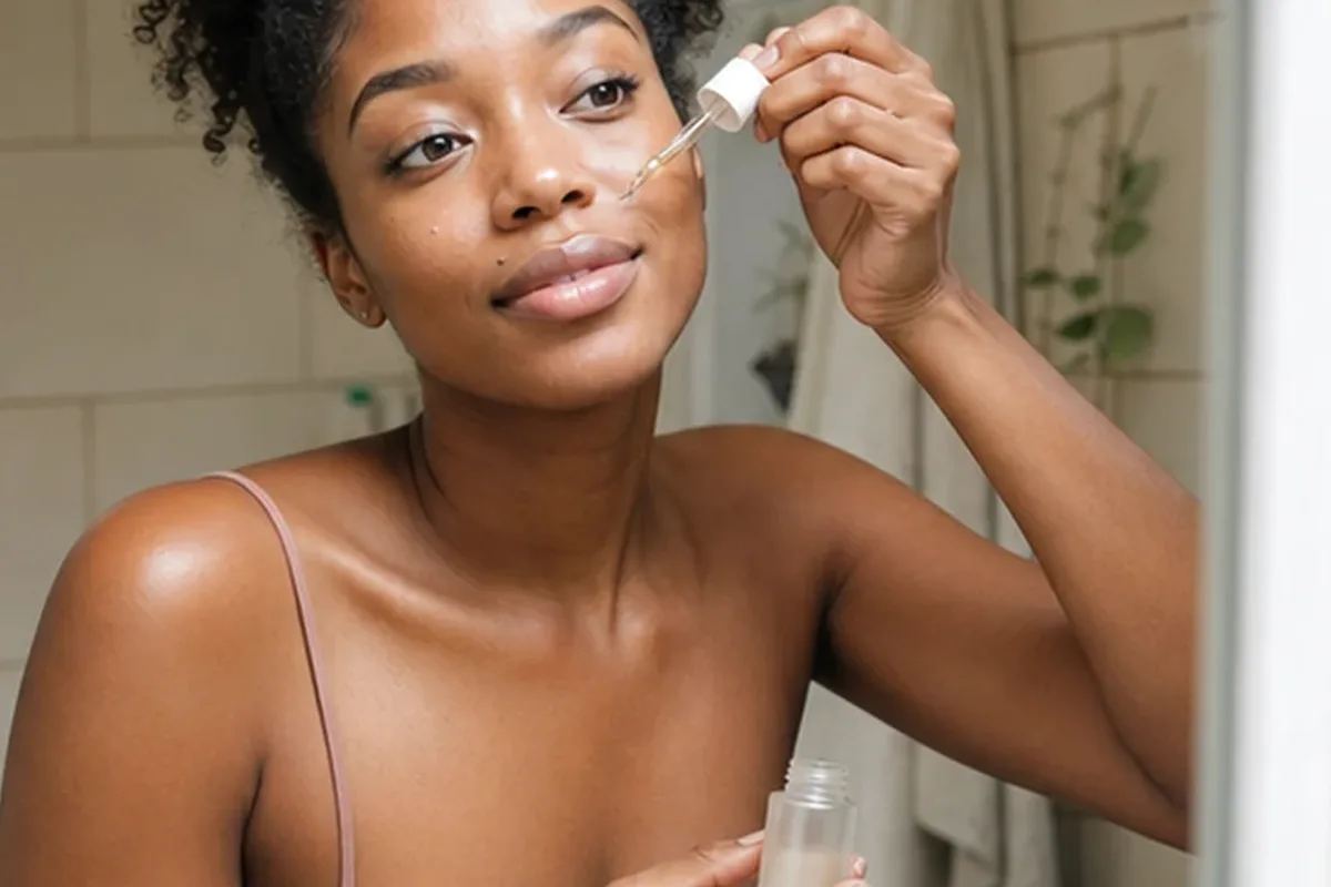 Hochwertige Beauty-Inszenierung zu Auswahlkriterien für Gesichtsreinigung für empfindliche Haut