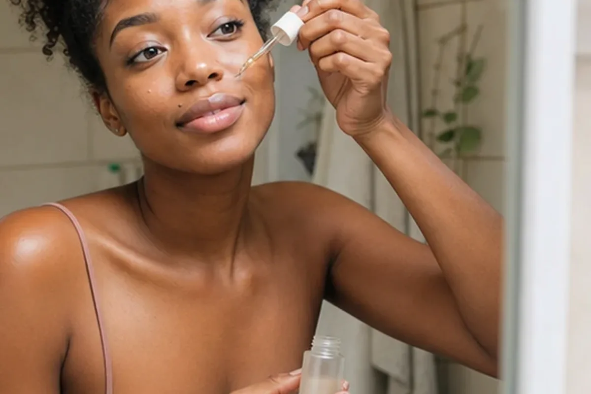 Redaktioneller Beauty-Moment zur Ausgangslage bei Sonnenschutz bei ersten Fältchen