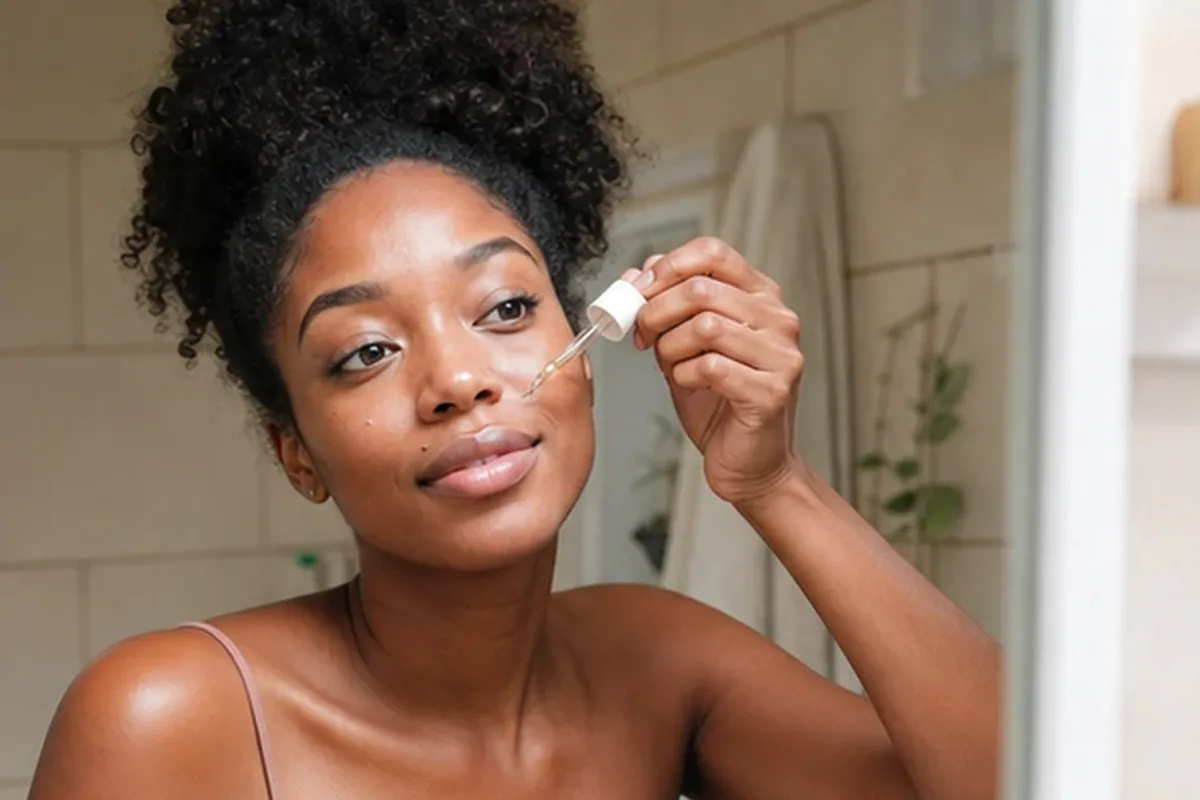 Authentische Beauty-Routine passend zum Thema Gesichtsreinigung für Mischhaut