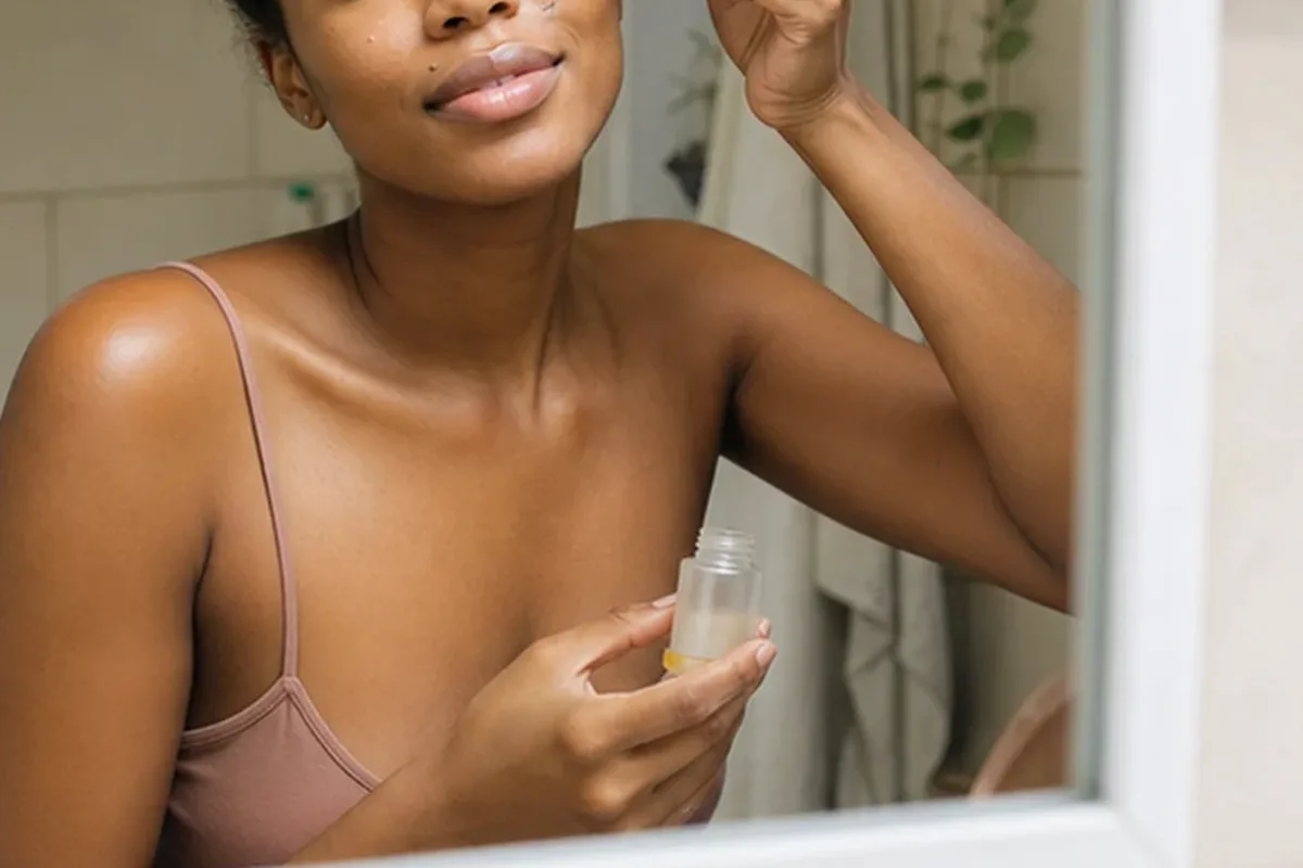 Redaktioneller Beauty-Moment zur Ausgangslage bei Gesichtscreme für empfindliche Haut