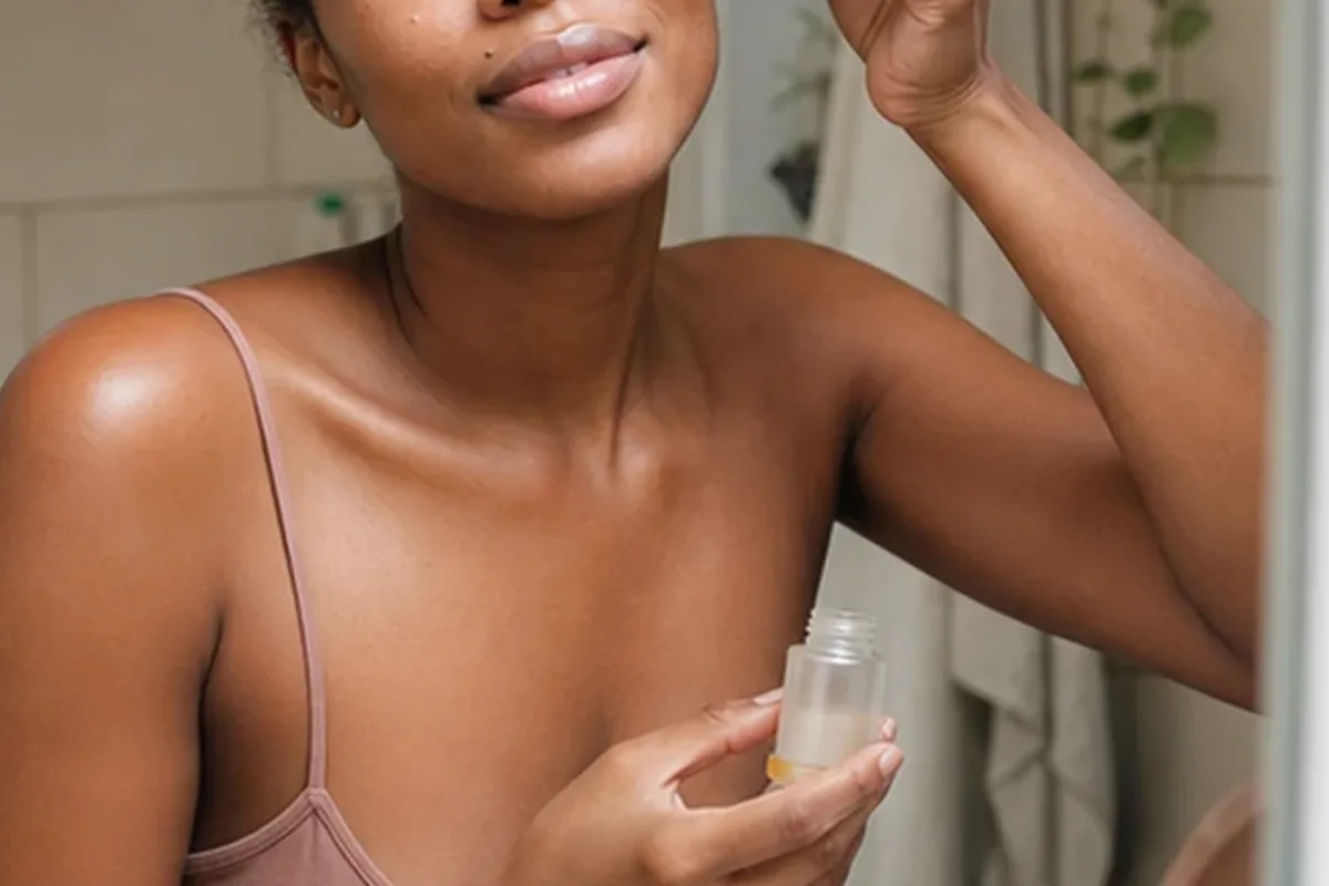 Authentische Beauty-Routine passend zum Thema Mizellenwasser für trockene Haut