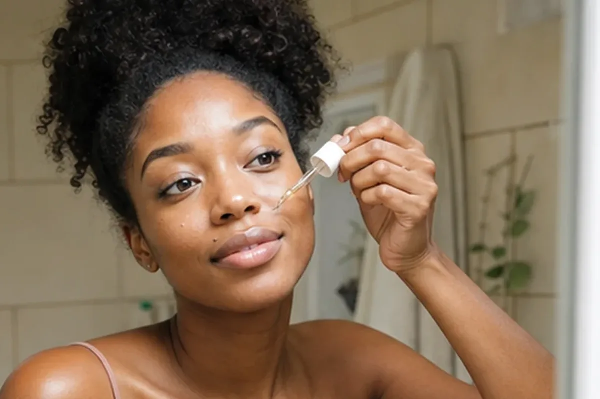 Authentische Beauty-Routine passend zum Thema Gesichtsreinigung für fettige Haut