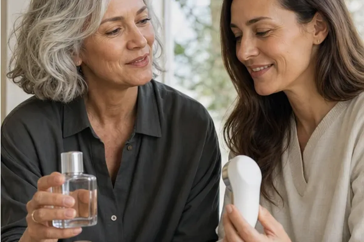 Authentische Beauty-Routine passend zum Thema Frischer Duft für Duftanfänger
